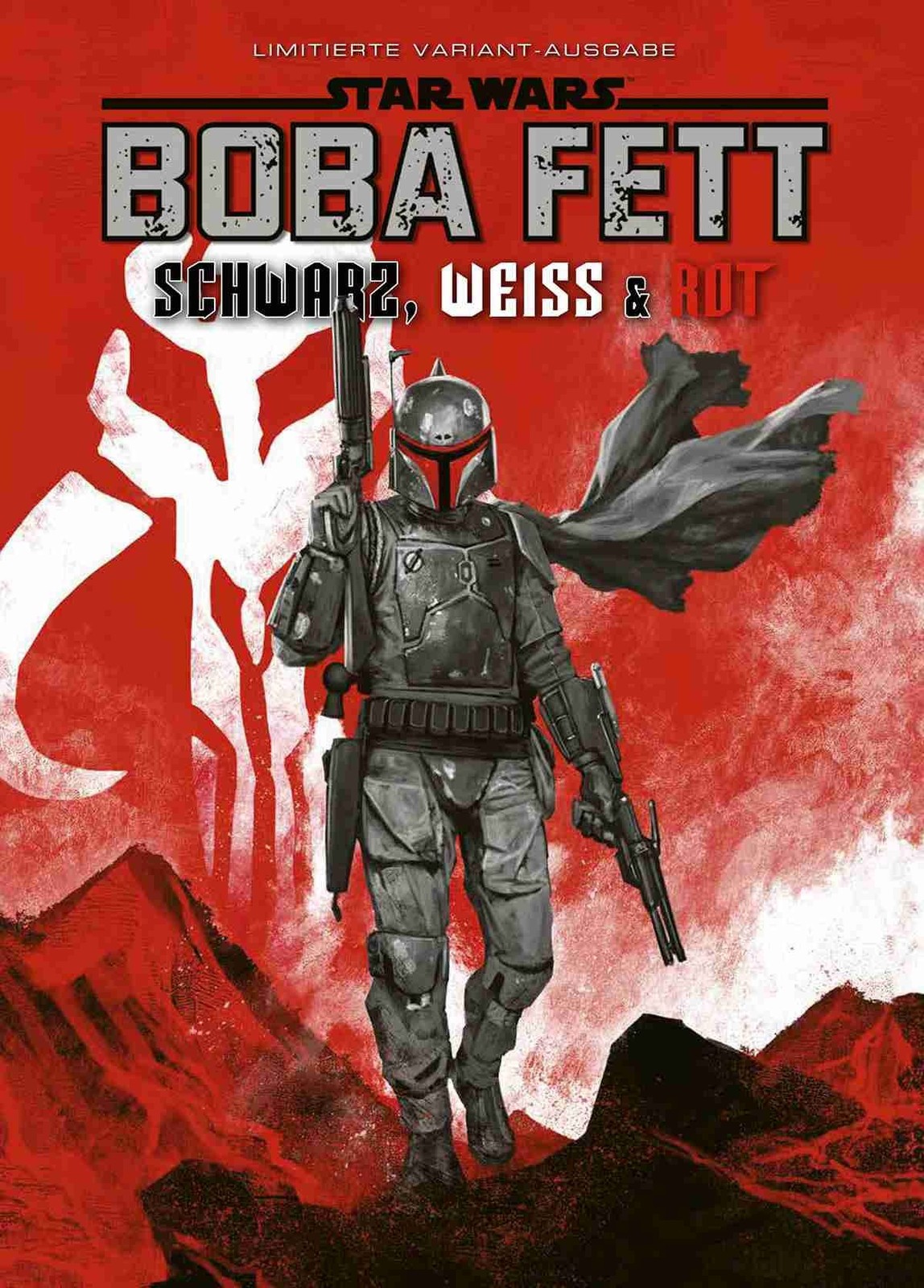 STAR WARS: BOBA FETT - NERO, BIANCO E ROSSO PREORDINE 30/11/26 PANINI