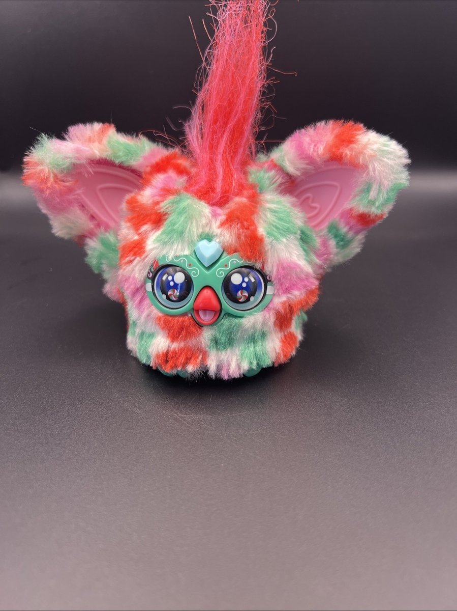 Furby Furblets Pep-Mint Mini Electronic Plush Toy 2025