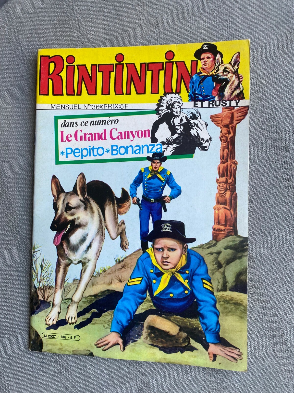 RIN TIN TIN N°136 2A SERIE 1981 IN OTTIME CONDIZIONI