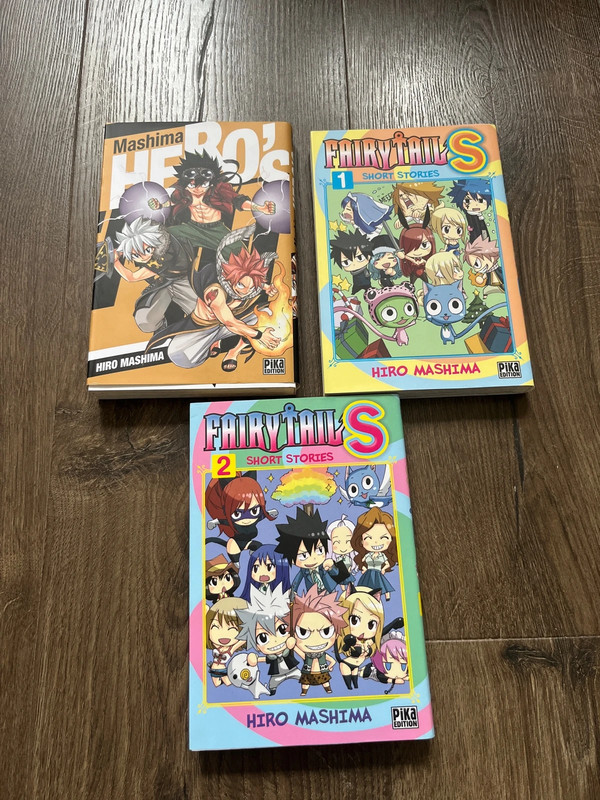 Lot divers fairy tail
