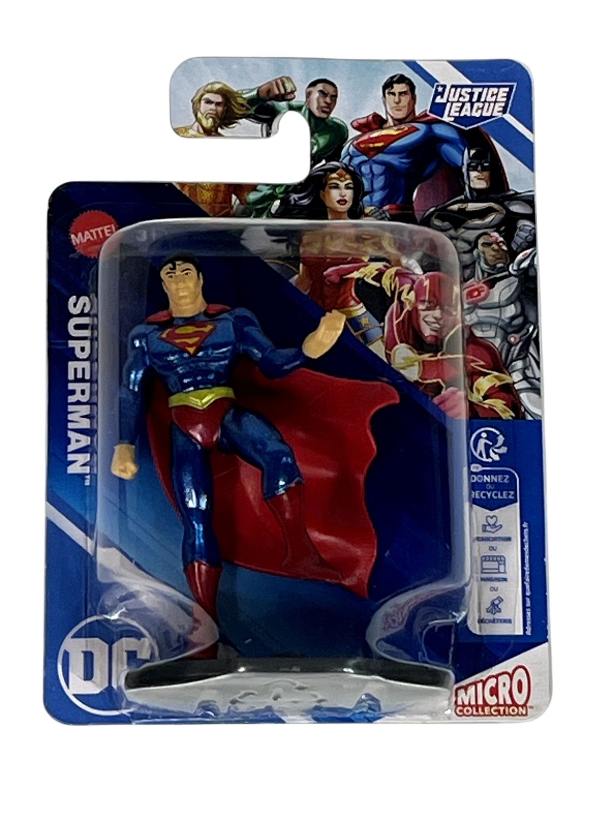 DC Comics Superman Mattel Micro Collection 3 Inch Action Figure New Sealed