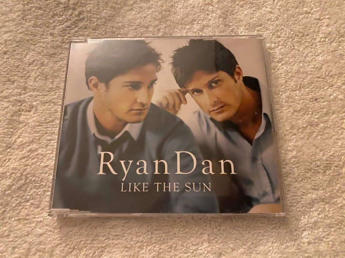 RYANDAN - LIKE THE SUN -  2007 UK 3 TRACK CD SINGLE WITH PROMO HYPE STICKER