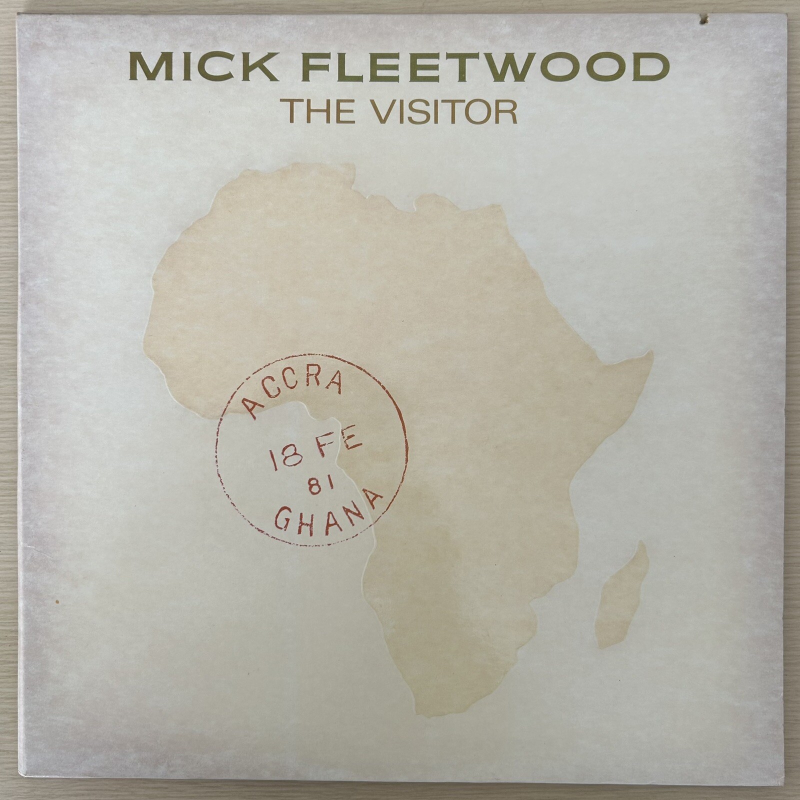 MICK FLEETWOOD - The Visitor - Vinyl LP - RCA AFL1-4080 - Fleetwood Mac Drummer