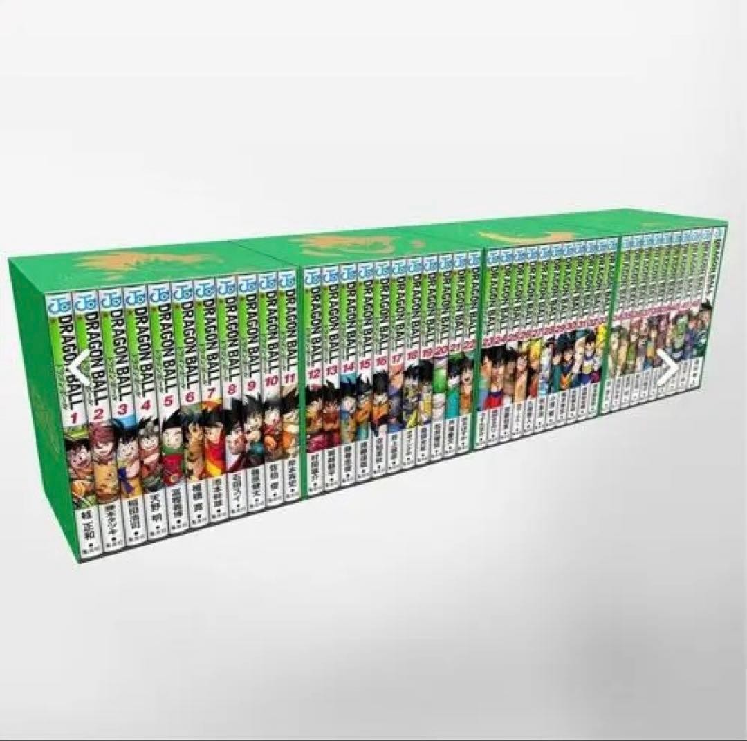 DRAGON BALL Set Manga Completo Vol 1-42 Doppia Cover Box Akira Toriyama Nuovo jp