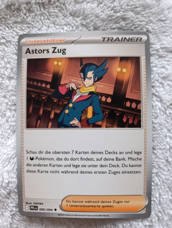 Pokémon Karte Astors Zug Einzelkarte Sammelkarte