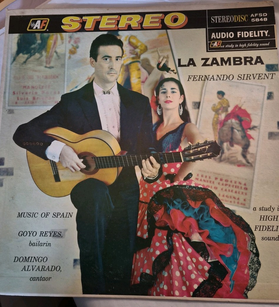 La Zambra Fernando Sirvent Vinyl Album Great Condition