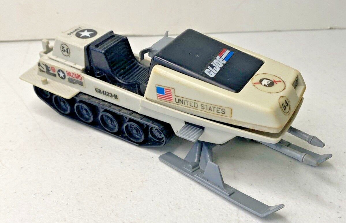 Motoslitta vintage 1983 HASBRO GI JOE ORSO DA BATTAGLIA POLARE