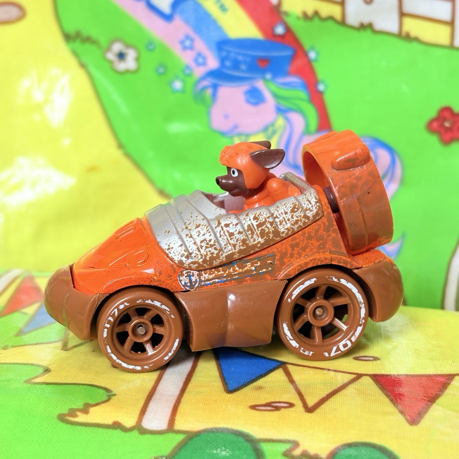 Paw Patrol Zuma Die Cast True Metal Auto Fuoristrada Fango Giocattolo Scala 1:55