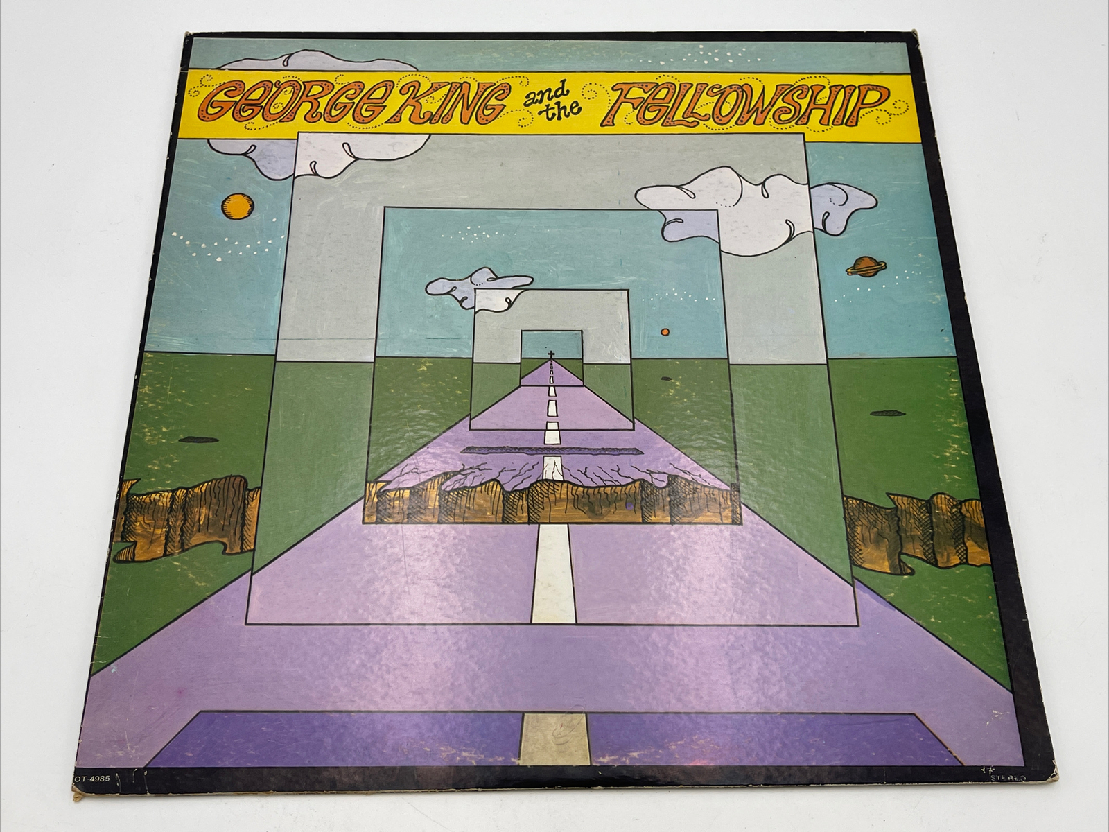 George King and The Fellowship 1974 Self 33 LP Vinyl Record