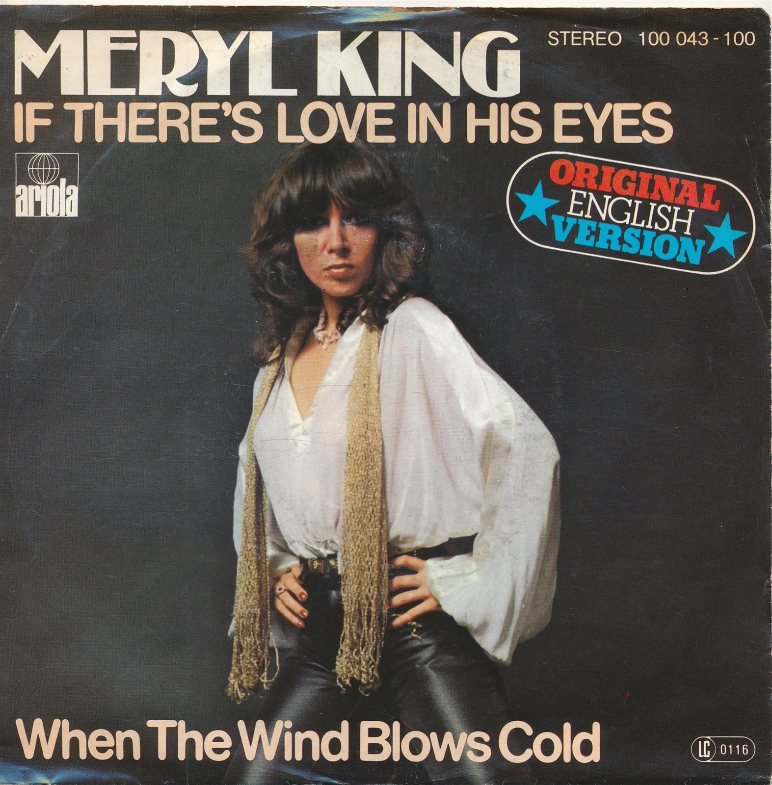 If There's Love In His Eyes - Meryl King - Single 7" Vinyl 182/17