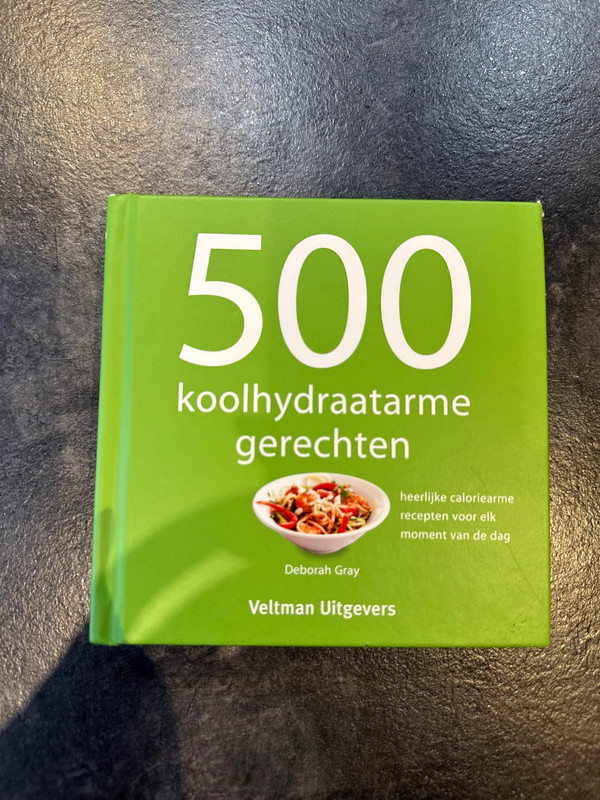 500 koolhydraatarme gerechten