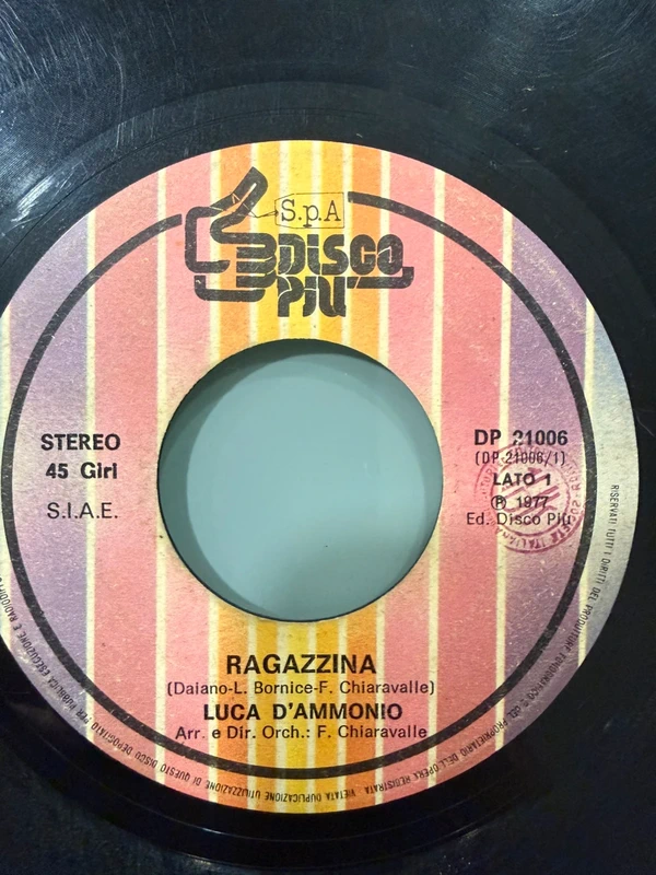 Disco Vinile 45 Giri