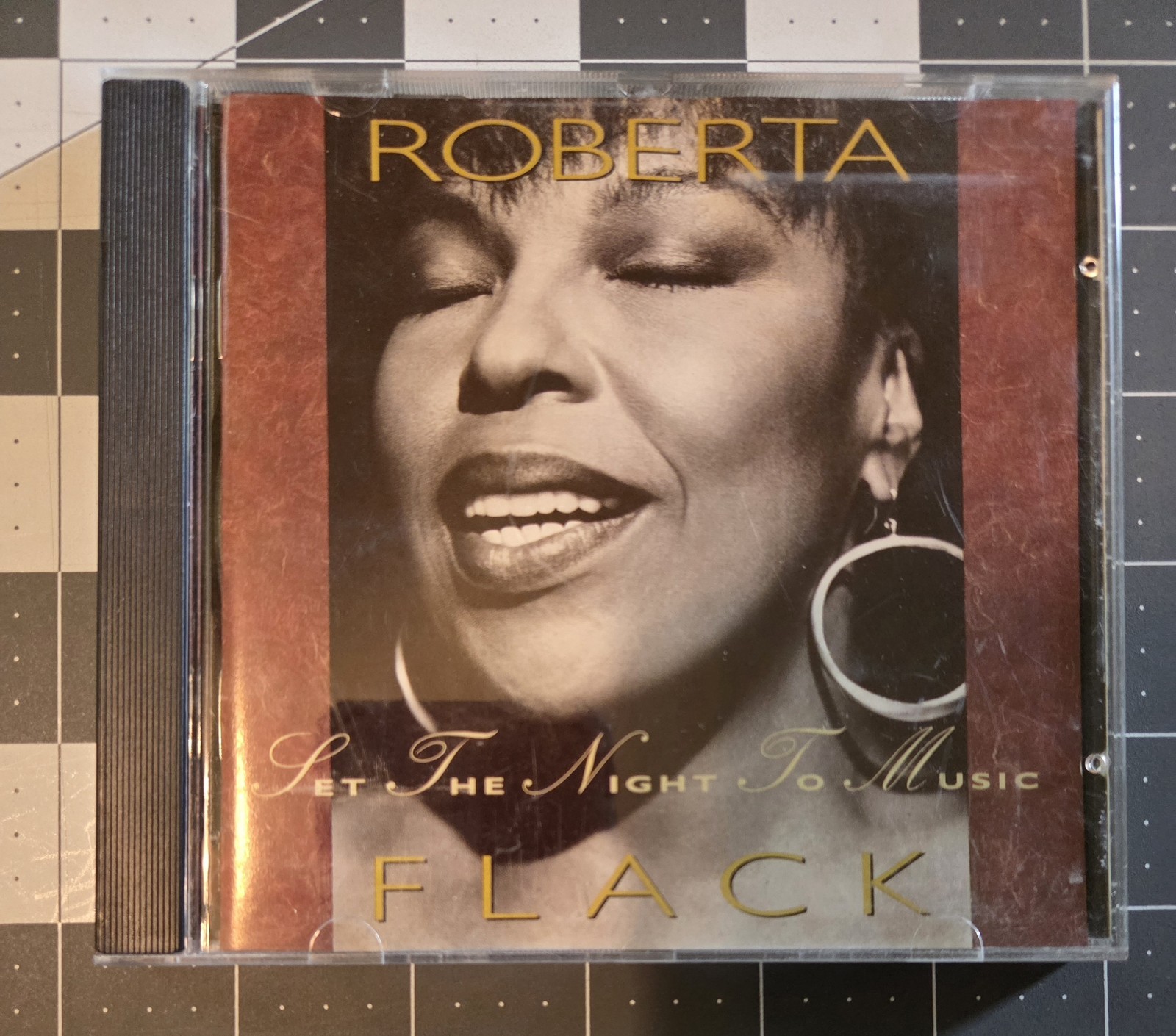 Set The Night To Music (1991) by Roberta Flack • CD • Atlantic 7 82321-2