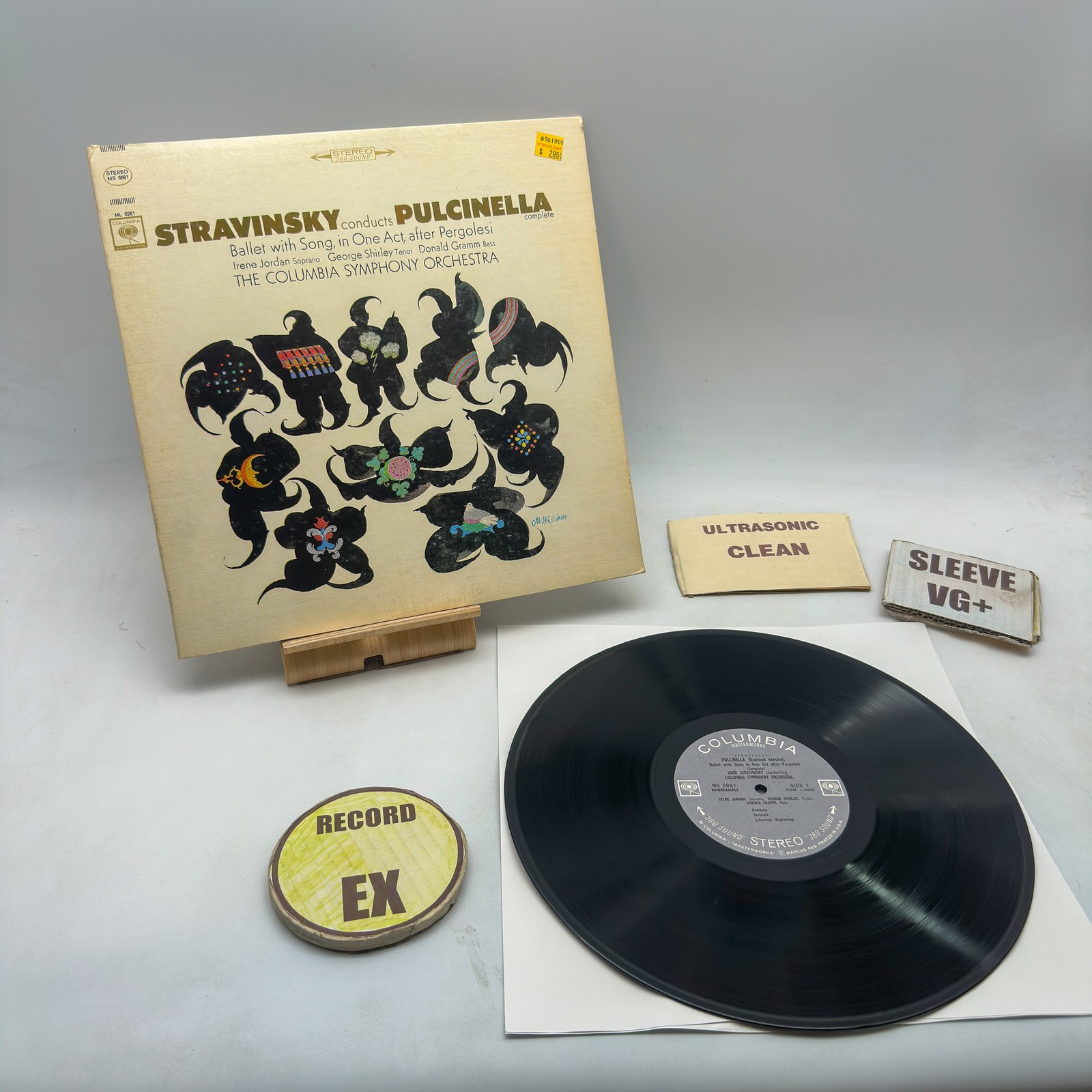 Igor Stravinsky, Irene Jordan,...- Stravinsky Conducts Pulcinella... EX/VG+ Ult