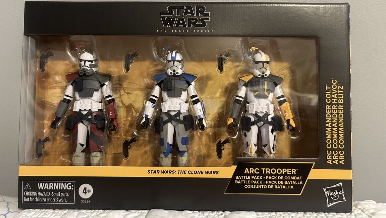 STAR WARS Black Series ARC Trooper Battle Pack (Havoc Colt Blitz) New