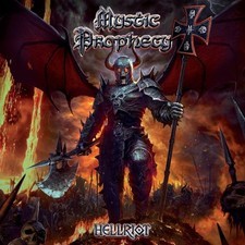 MYSTIC PROPHECY - HELLRIOT LTD. ORANGE/RED/WHITE SPLATTER LP - Viny - P2222z