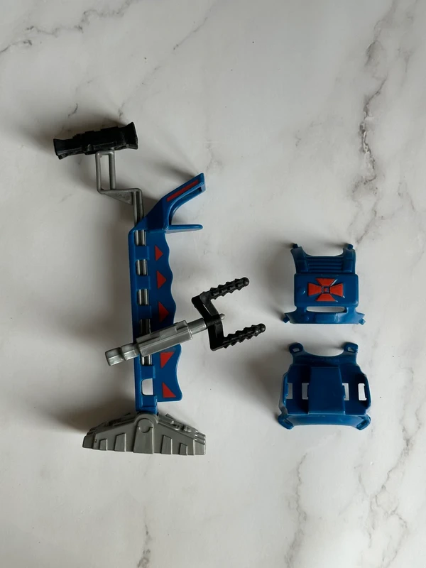 Vintage 1986 Masters of the universe Stilt Stalkers + armor, incomplete set