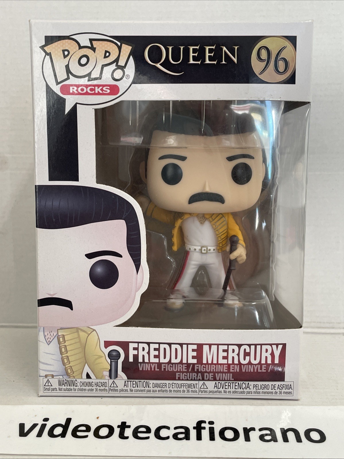 Funko Pop! Queen Freddie Mercury (96) Vinyl Figure nuovo - vedi descrizione