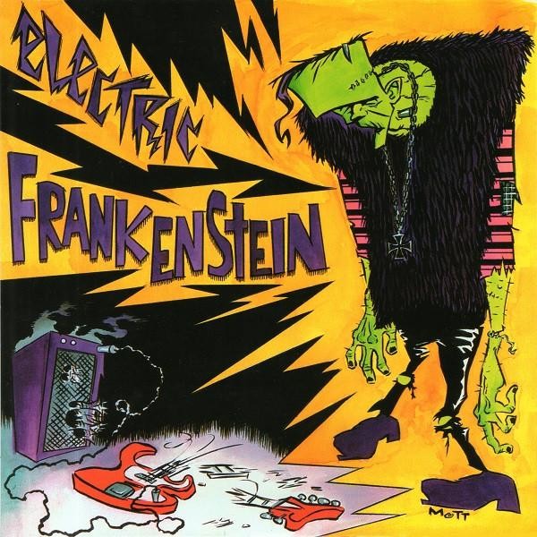 Electric Frankenstein Not Wit' U Vinile 7" Verde USA Get Hip 1996 45 RPM