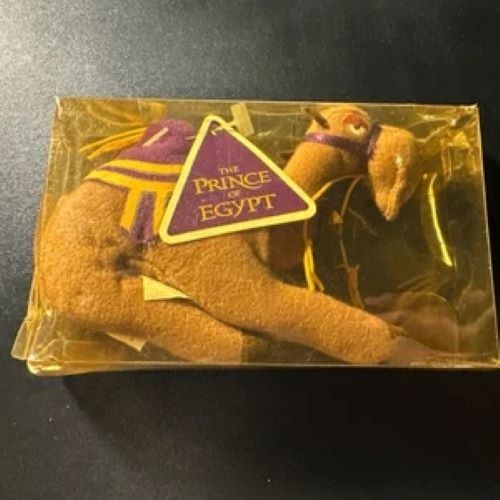 Vintage 1999 Dreamworks Prince of Egypt Habibi Camel Plush Toy - NEW SEALED