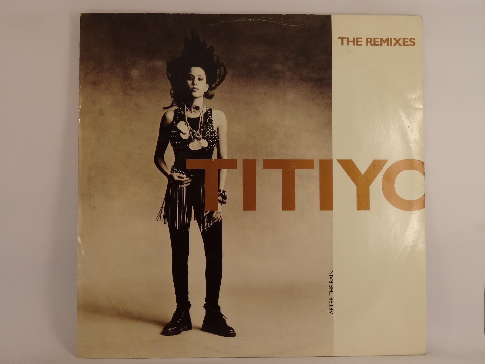 TITIYO AFTER THE RAIN (10) 3 Track 12" Single plus Picture Sleeve ARISTA/BMG
