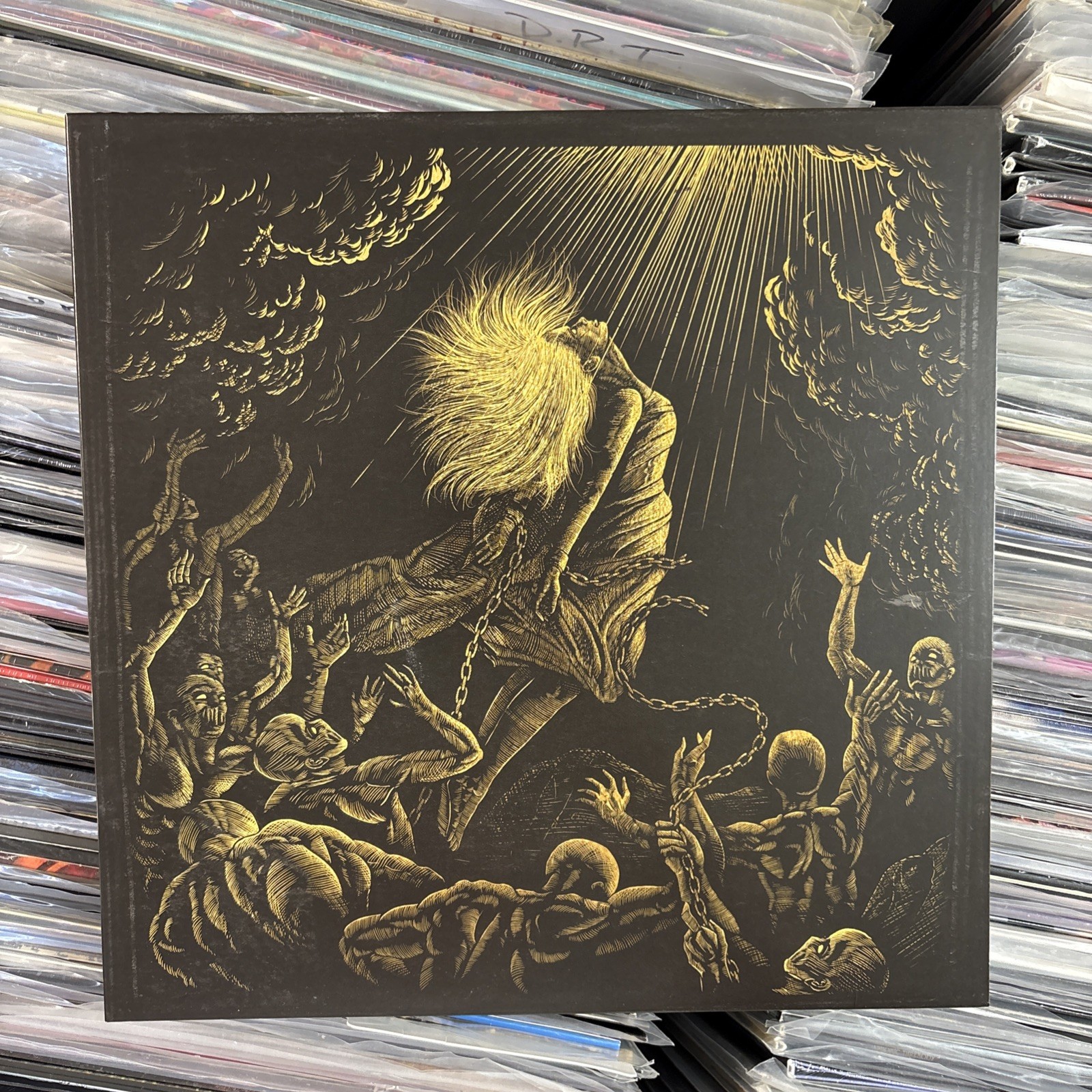 Fit For A King Slave To Nothing Limited Edition Gold Vinyl LP Album NM
