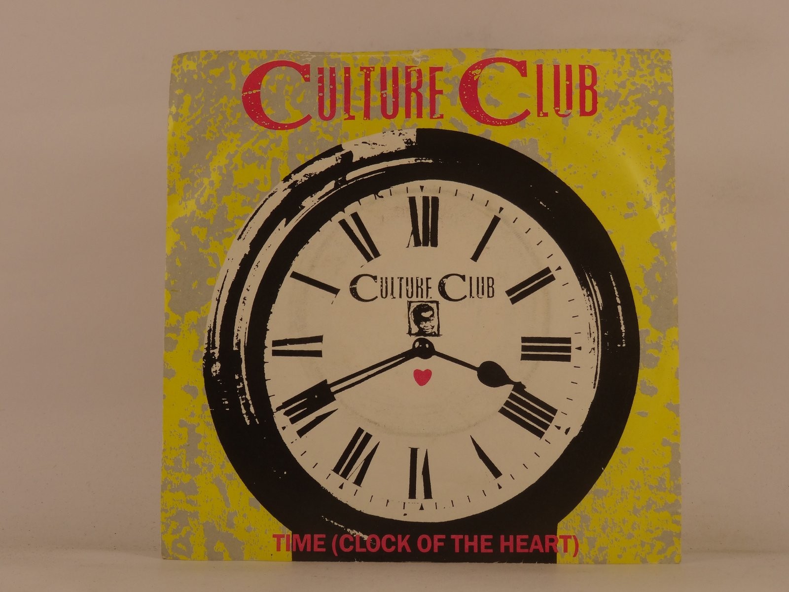 CULTURE CLUB TIME (CLOCK OF THE HEART) (130) 2 Track 7" Single plus Picture Slee