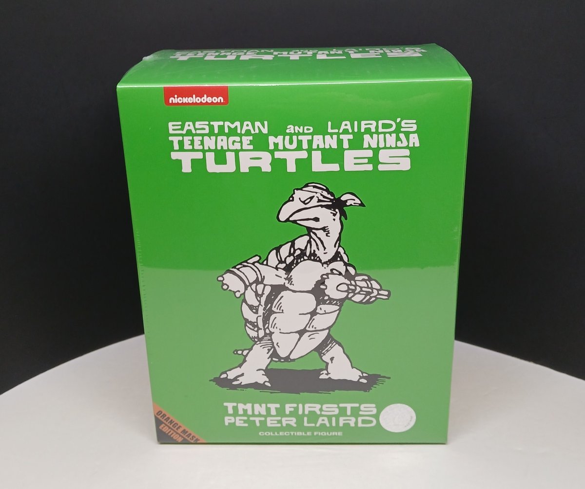 Bottleneck Gallery BNG TMNT PRIMA TARTARUGA PETER LAIRD FIGURE maschera arancione 320/500