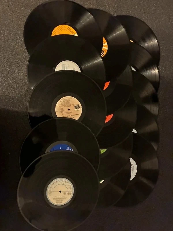 15 Deko Schallplatten 12“