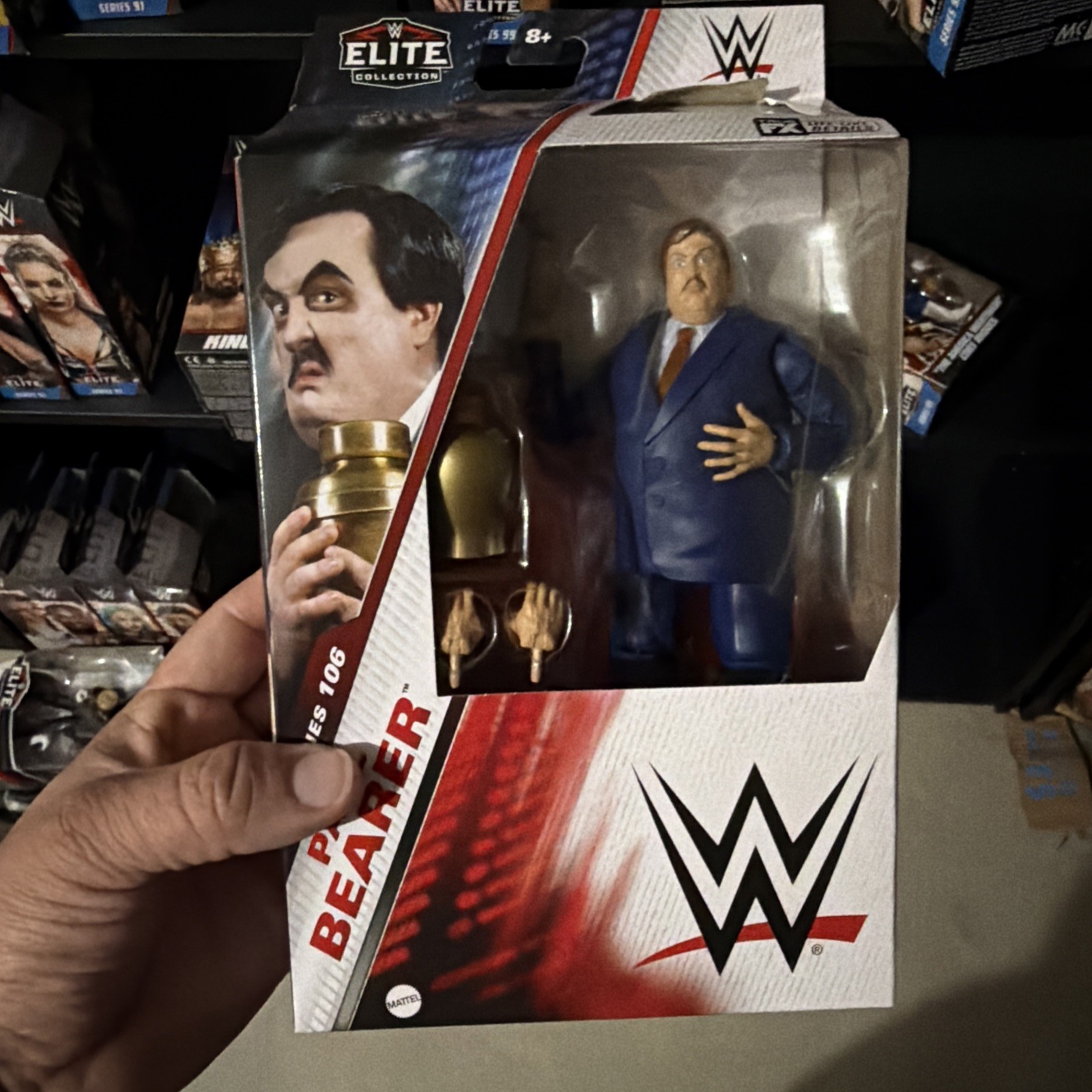 PAUL BEARER - VARIANTE TUTA BLU - WWE Elite Collection Series 106 Chase Figure