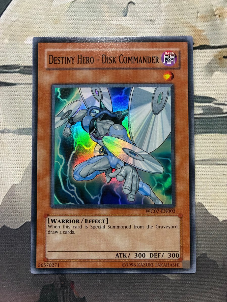 Elemental Hero - Disk Commander WC07-EN003