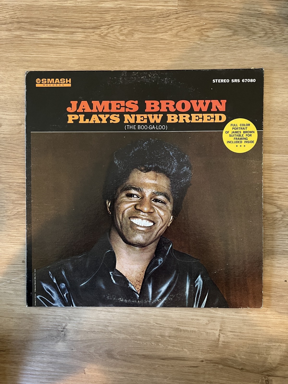 James Brown - Plays New Breed (The Boo-Ga-Loo) *OG 1966 1st Press* SMASH VG+/VG+