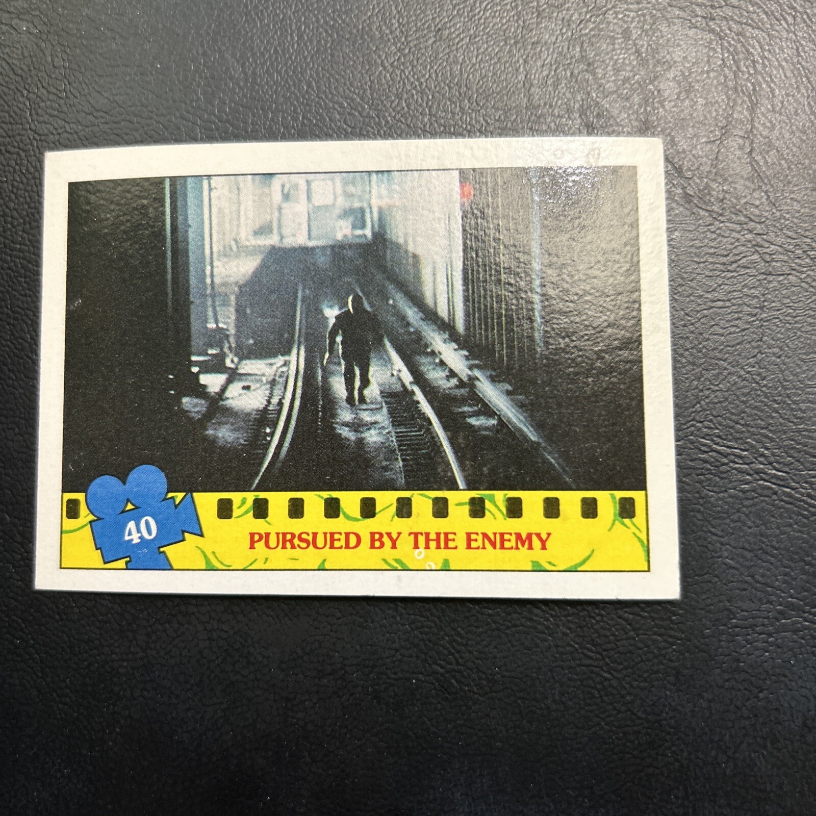Jb101a Teenage Mutant Ninja Turtles 1990 Topps #40 Pursued By Enemy Raphael