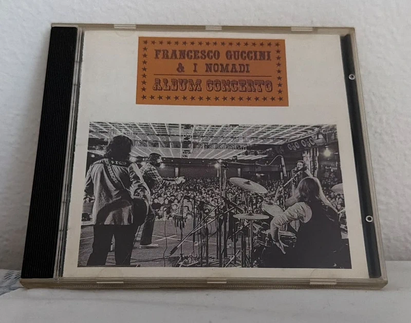 Francesco Guccini Nomadi Album Concerto CD EMI Live Originale