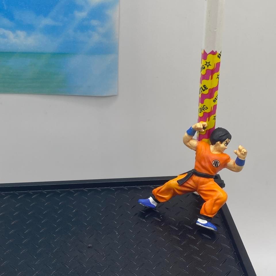 Dragon Ball Family Mart Personaggio Originale Collezione Yamcha Wolf Zang Fist Anime T