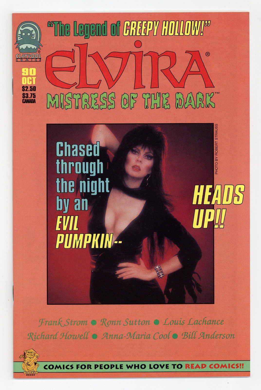 Elvira Mistress of the Dark #90 VF- 7.5 2000