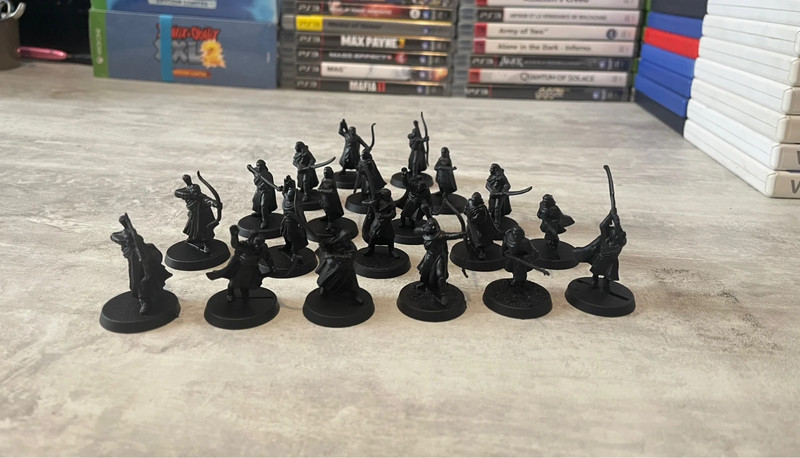 Lot 20 figurines Games Workshop Elfes Sylvestres MESBG