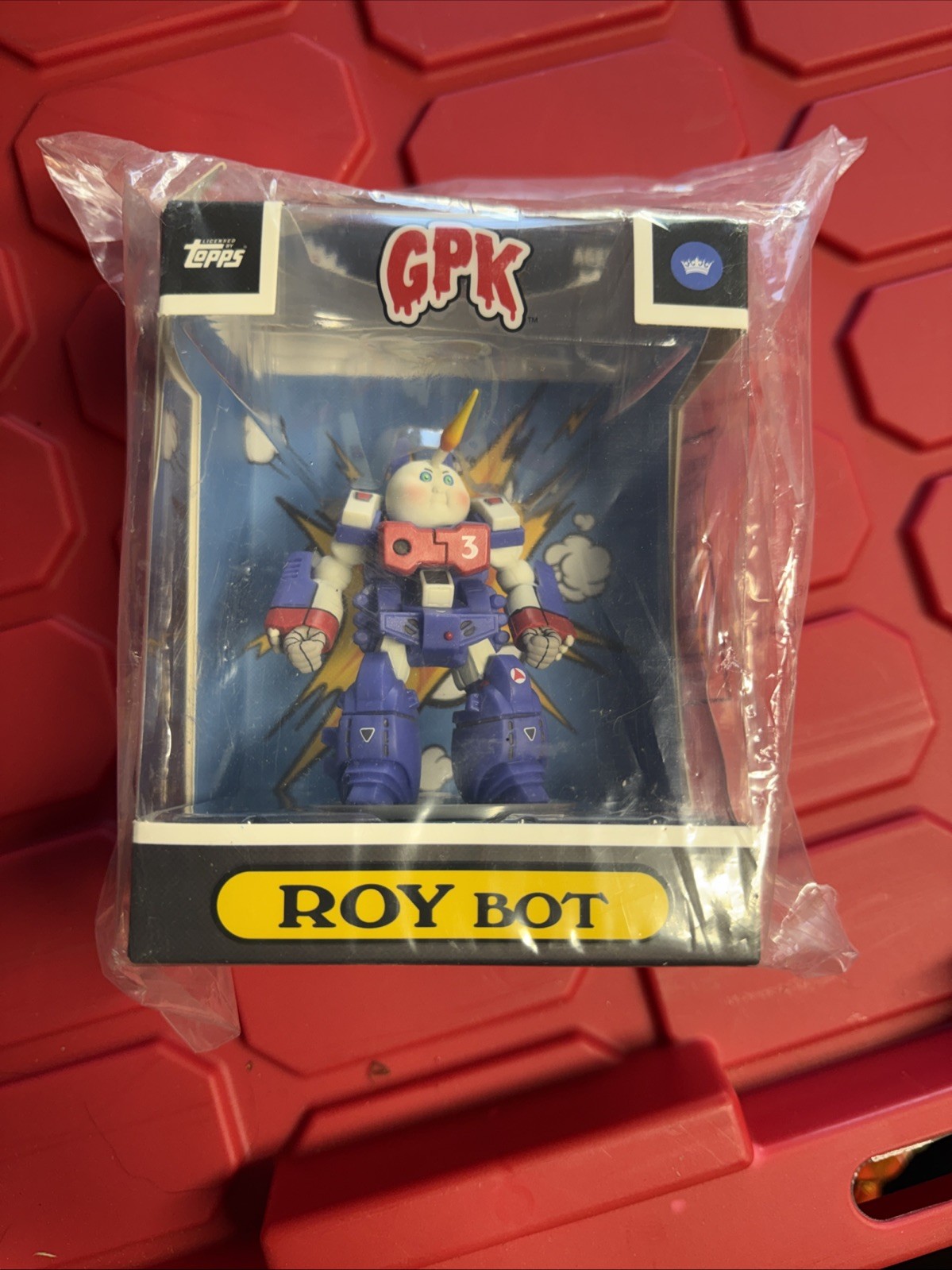 TOPPS Garbage Pail Kids GPK ROY BOT action figure serie classica NUOVO! Collezione