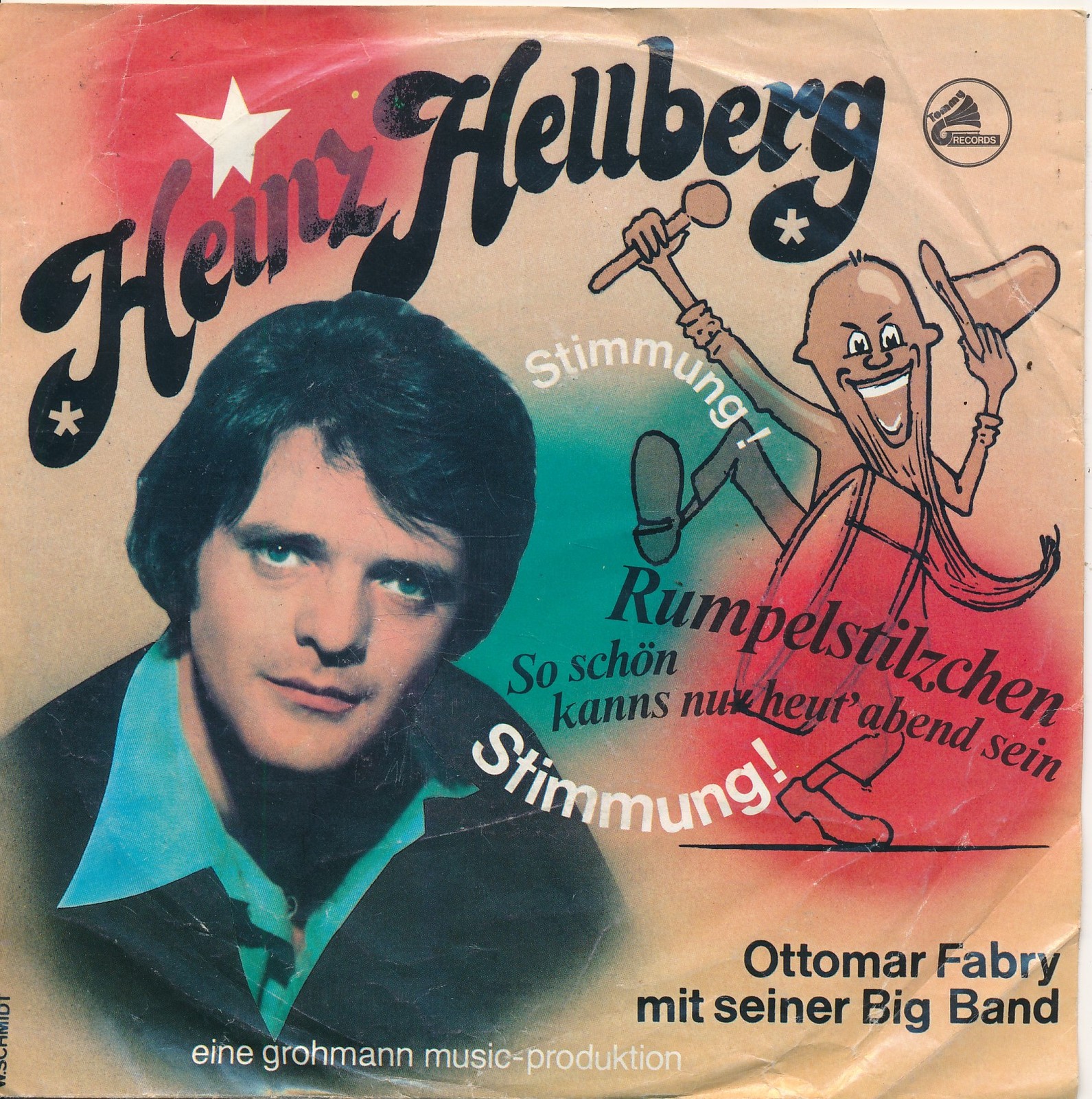 Rumpelstilzchen - Heinz Hellberg - Single 7" Vinyl 213/09