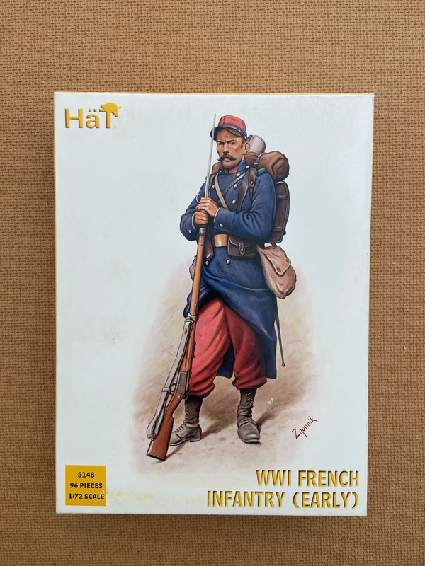 HäT 8148 WW I French Infantry ( Early) 1:72