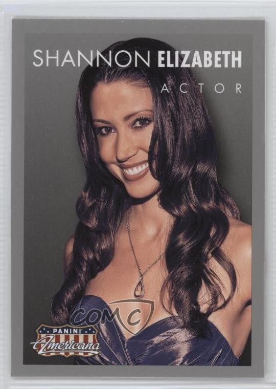 2015 Panini Americana Shannon Elizabeth #63 0c3