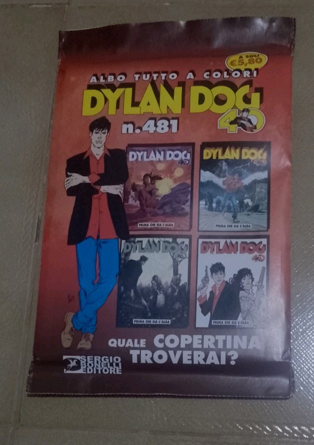 DYLAN DOG 481 ALBO A COLORI  SIGILLATO  BONELLI EDITORE