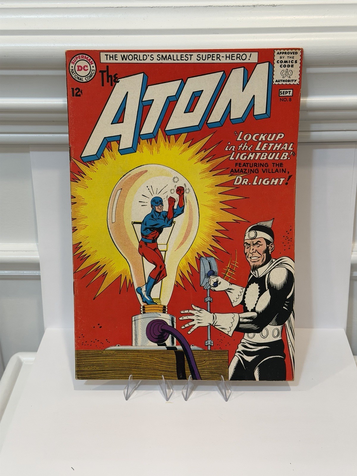 The Atom #8 DC Comics 1963 Silver Age Comic Book- Good Condition