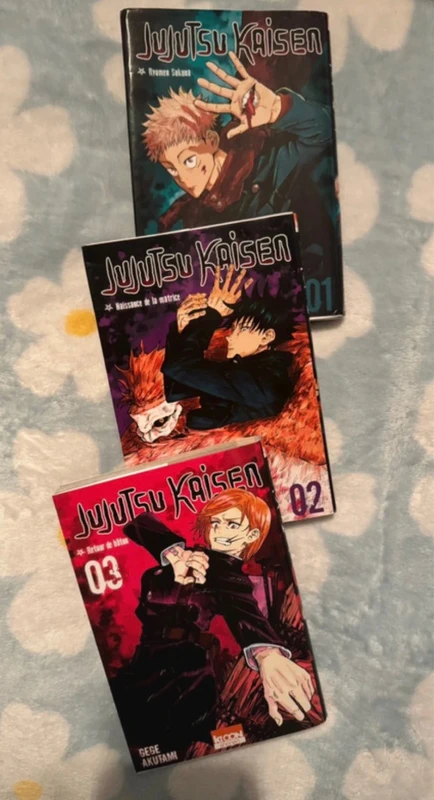 3 tomes de jujutsu kaisen