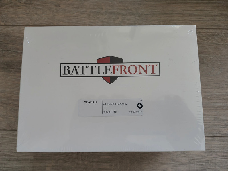 Battlefront VPABX14 K-2 Ironclad Company 5x K-2/T-55 or T-54