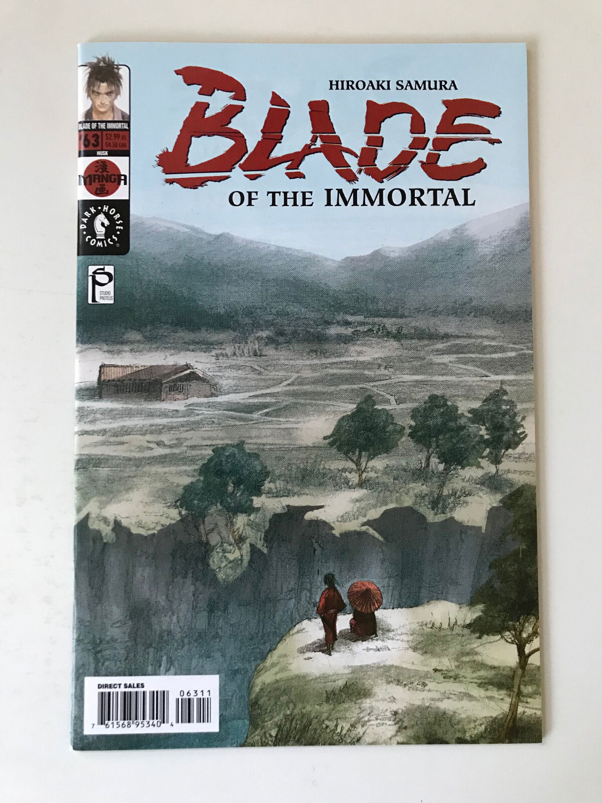 Blade of the Immortal #63 Dark Horse Comics Husk dicembre 2001 Samura Manga MT BIN