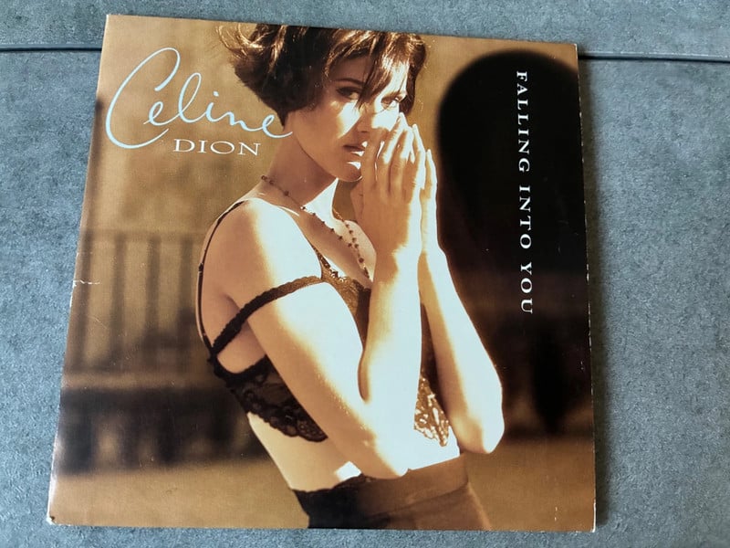 Céline Dion faling into you van de-single