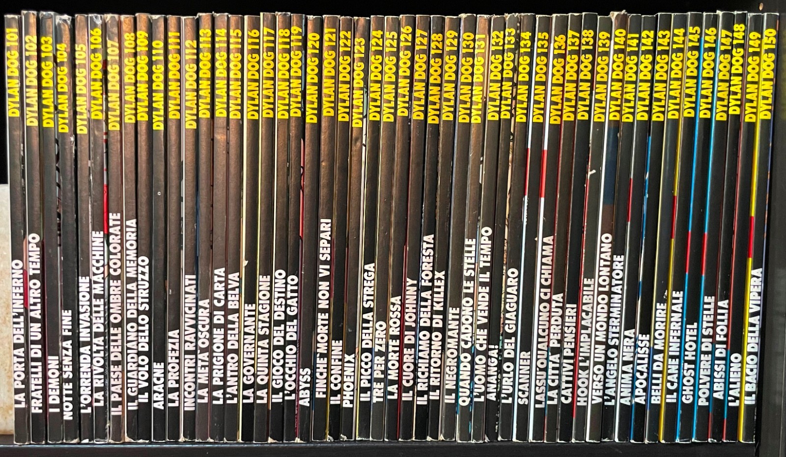DYLAN DOG Lotto 101 - 200 Tutti Prima Edizione - Sequenza Completa