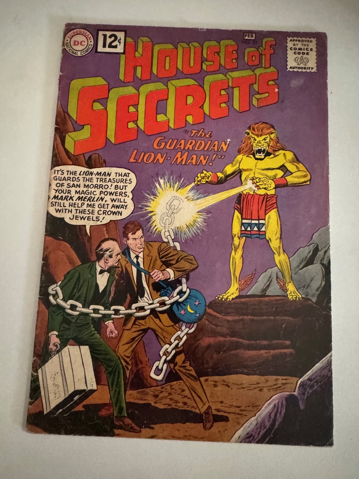 House of Secrets #52 (DC Comics febbraio 1962) copertina RAW 4.5-5.5 Dick Dillin