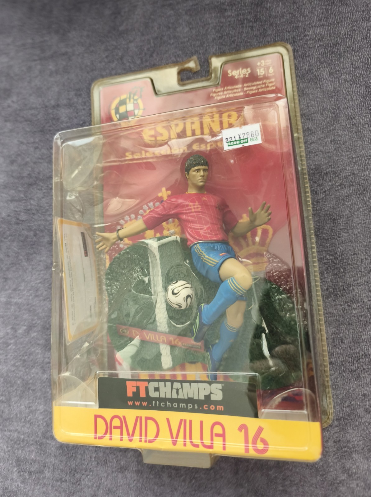 David Villa Figure Ftchamps Spain 2000' Vintage Única En Ebay